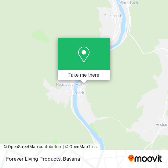 Forever Living Products map