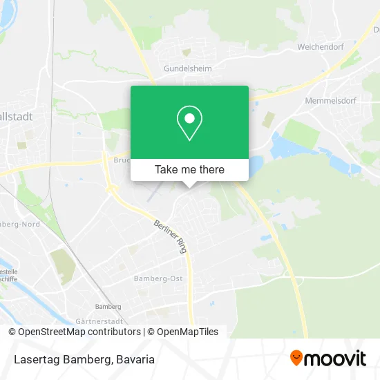 Карта Lasertag Bamberg