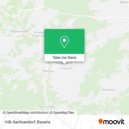 Карта Vdk-Sachsendorf