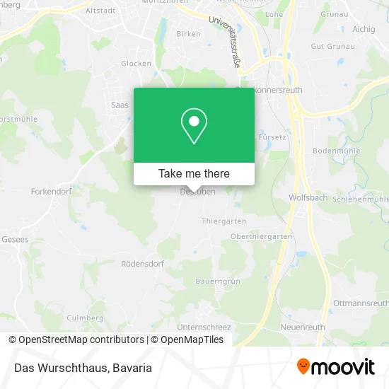 Карта Das Wurschthaus