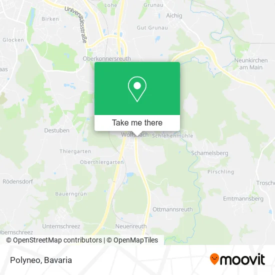 Карта Polyneo