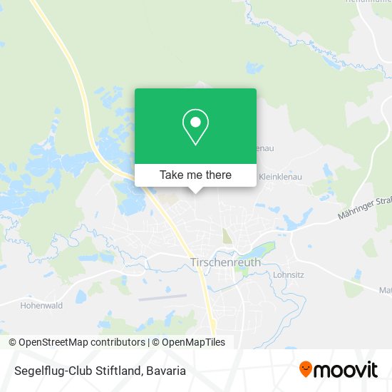 Segelflug-Club Stiftland map