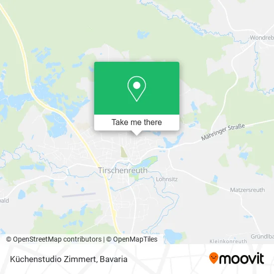Карта Küchenstudio Zimmert