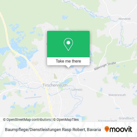 Baumpflege / Dienstleistungen Rasp Robert map