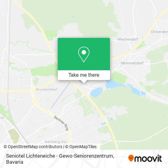 Карта Seniotel Lichteneiche - Gewo-Seniorenzentrum