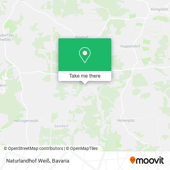 Naturlandhof Weiß map