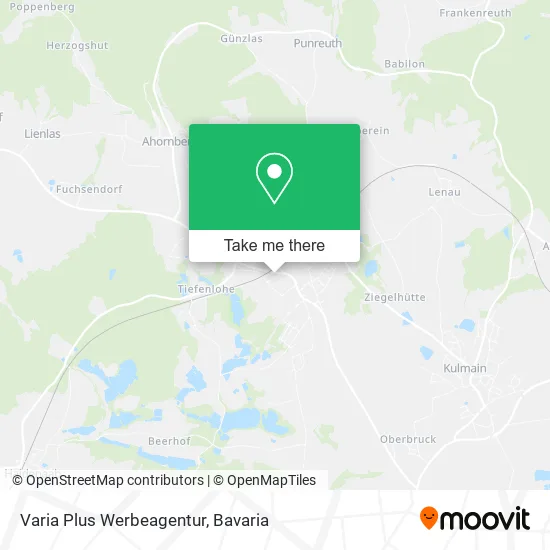 Карта Varia Plus Werbeagentur