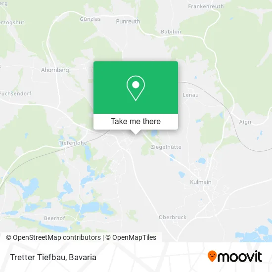 Карта Tretter Tiefbau