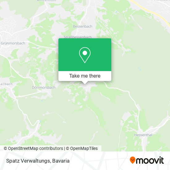 Spatz Verwaltungs map