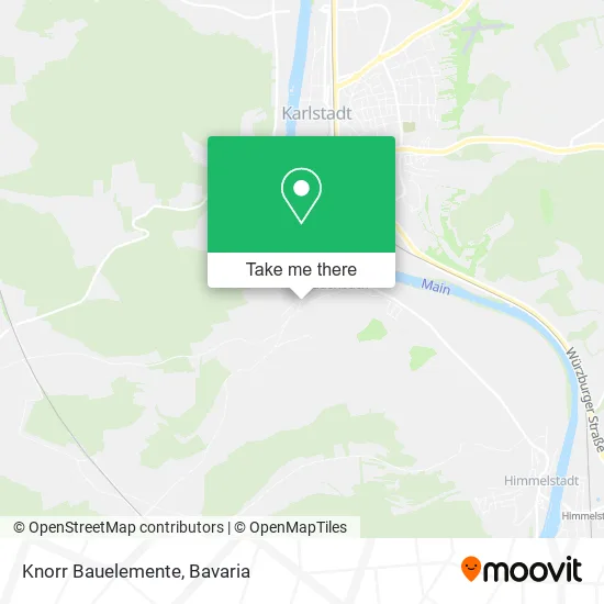 Карта Knorr Bauelemente