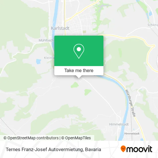 Карта Ternes Franz-Josef Autovermietung