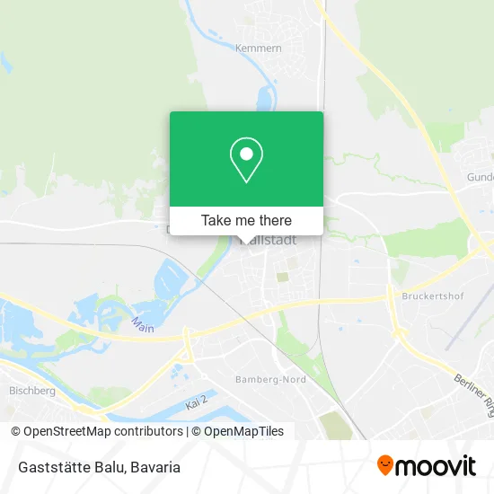 Карта Gaststätte Balu