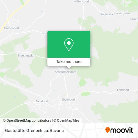 Gaststätte Greifenklau map