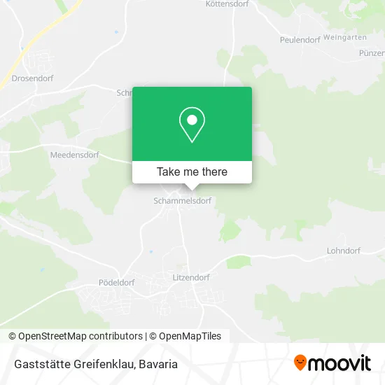Карта Gaststätte Greifenklau