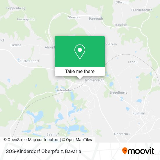 SOS-Kinderdorf Oberpfalz map