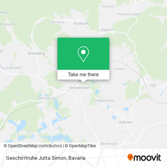Geschirrtruhe Jutta Simon map