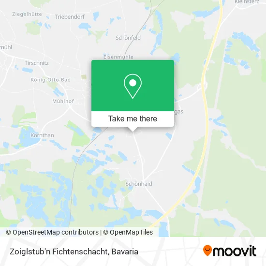 Карта Zoiglstub'n Fichtenschacht