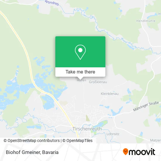 Карта Biohof Gmeiner