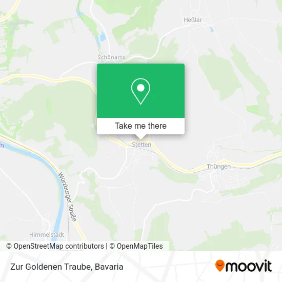 Карта Zur Goldenen Traube