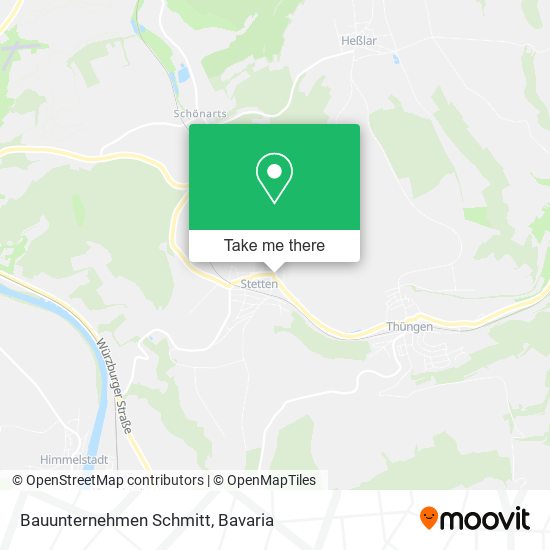 Bauunternehmen Schmitt map