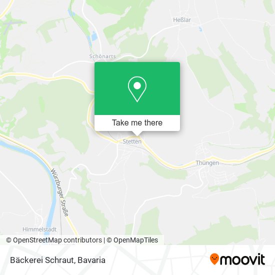 Bäckerei Schraut map