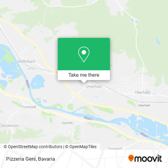 Карта Pizzeria Geni