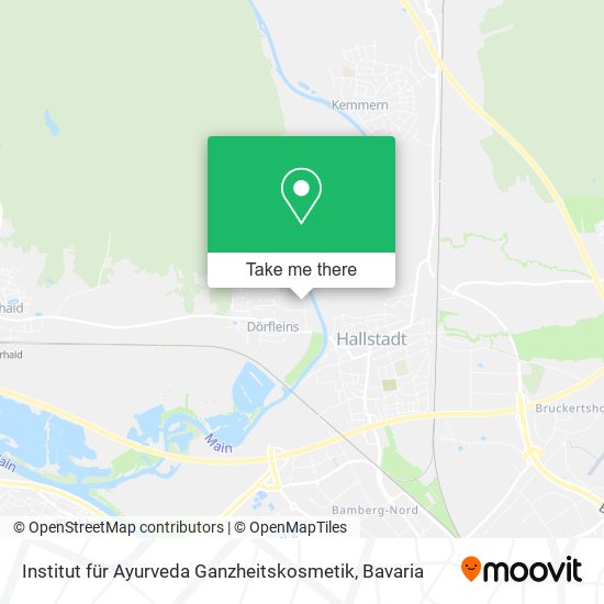 Institut für Ayurveda Ganzheitskosmetik map