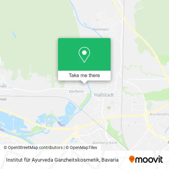 Institut für Ayurveda Ganzheitskosmetik map