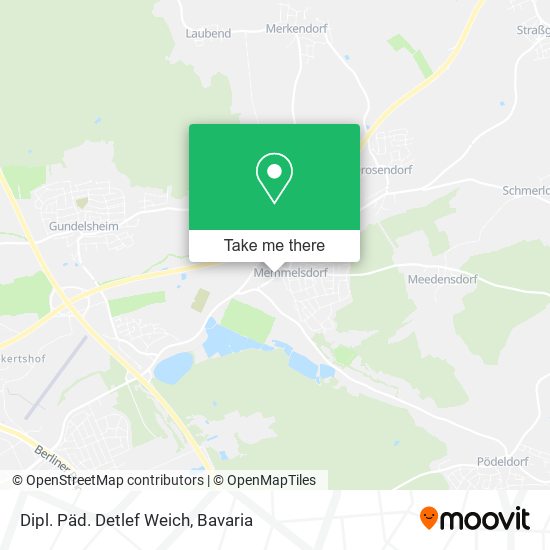 Dipl. Päd. Detlef Weich map