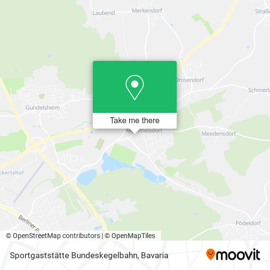 Sportgaststätte Bundeskegelbahn map