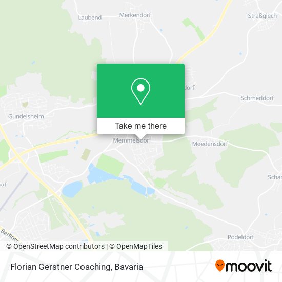 Florian Gerstner Coaching map