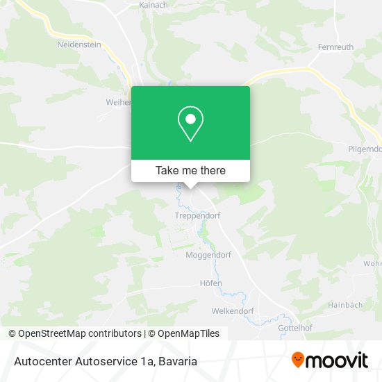 Autocenter Autoservice 1a map