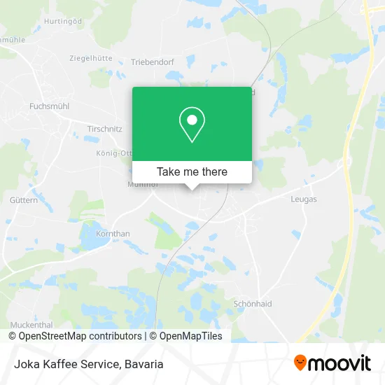 Joka Kaffee Service map