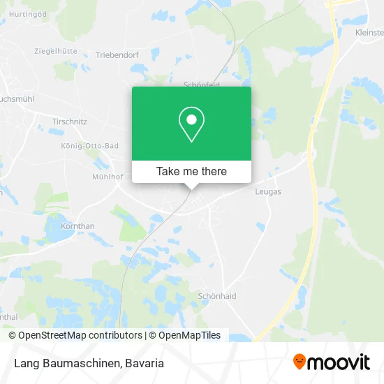 Lang Baumaschinen map