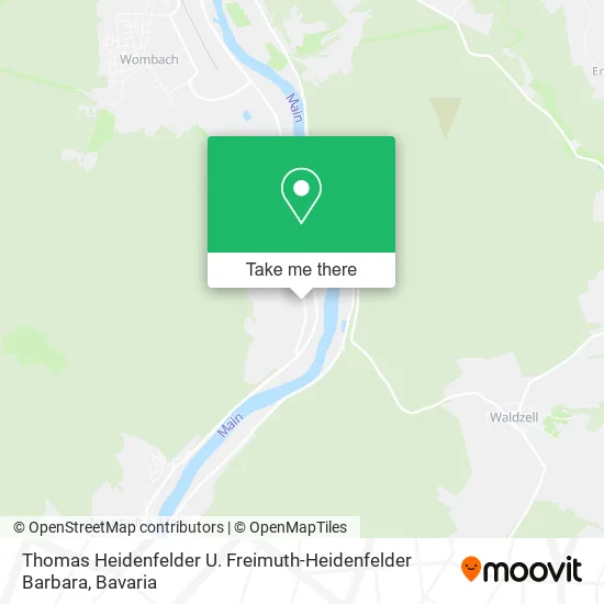 Карта Thomas Heidenfelder U. Freimuth-Heidenfelder Barbara