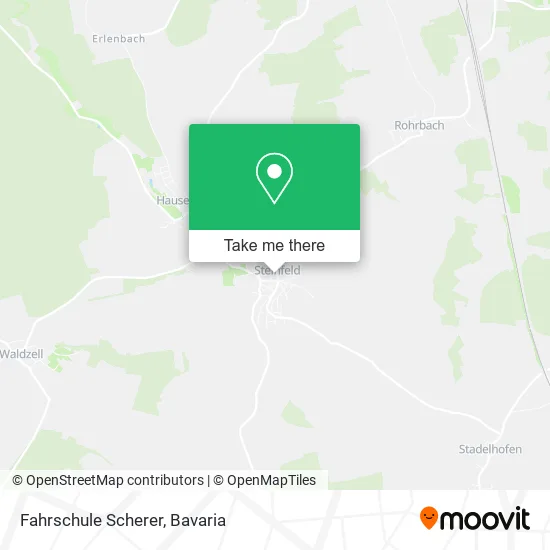 Карта Fahrschule Scherer