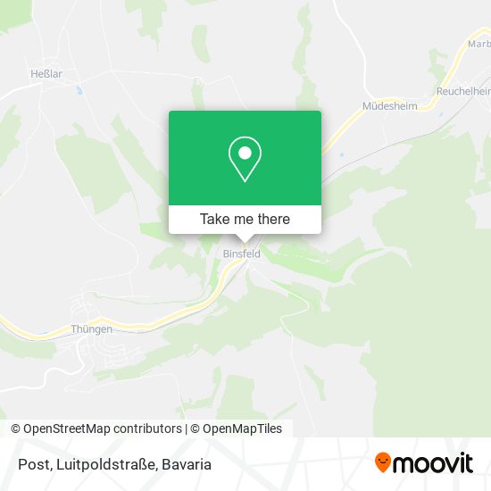 Post, Luitpoldstraße map