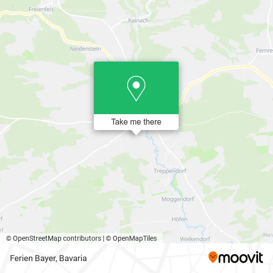Карта Ferien Bayer