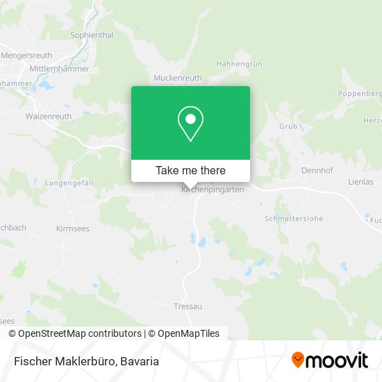 Fischer Maklerbüro map