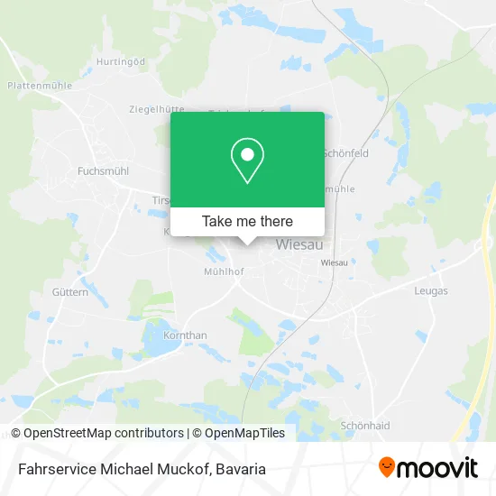 Карта Fahrservice Michael Muckof
