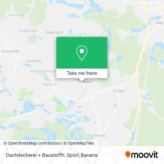 Карта Dachdeckerei + Baustoffh. Spörl