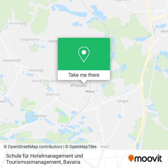Schule für Hotelmanagement und Tourismusmanagement map