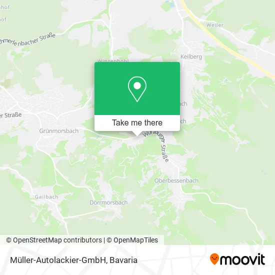Карта Müller-Autolackier-GmbH