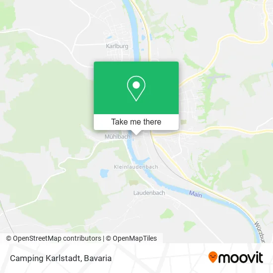 Карта Camping Karlstadt