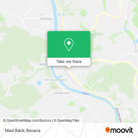 Карта Maxl Bäck