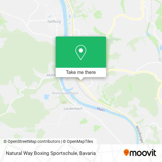 Карта Natural Way Boxing Sportschule