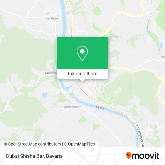 Dubai Shisha Bar map