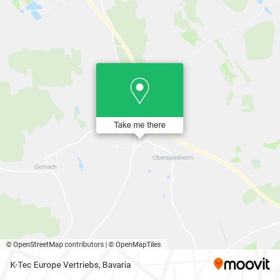 K-Tec Europe Vertriebs map