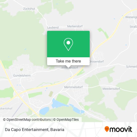 Карта Da Capo Entertainment