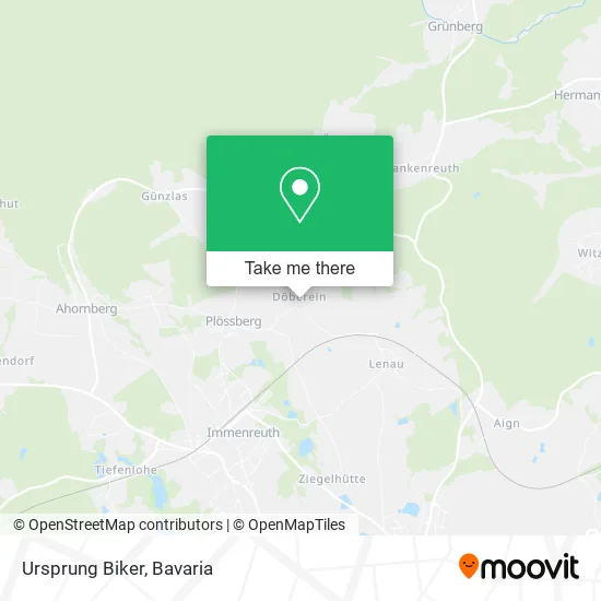 Карта Ursprung Biker